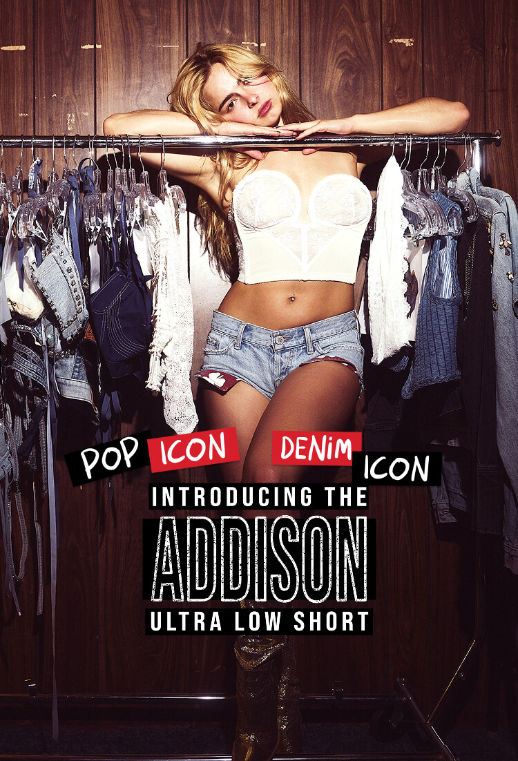 Pop Icon / Denim Icon Addison Background