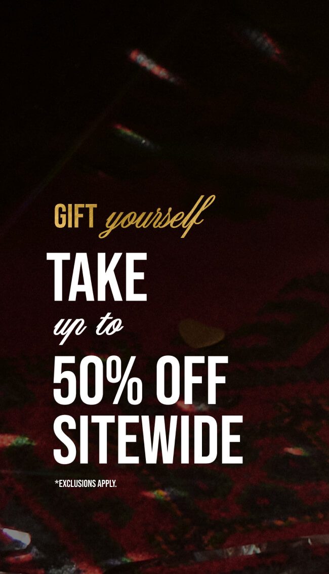 50% Off Sitewide