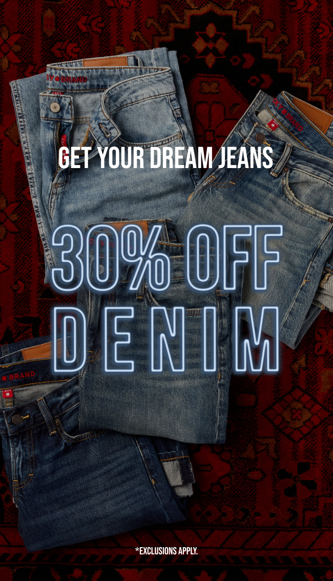 30% Off Denim