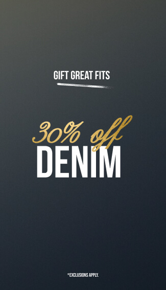 30% Off Denim