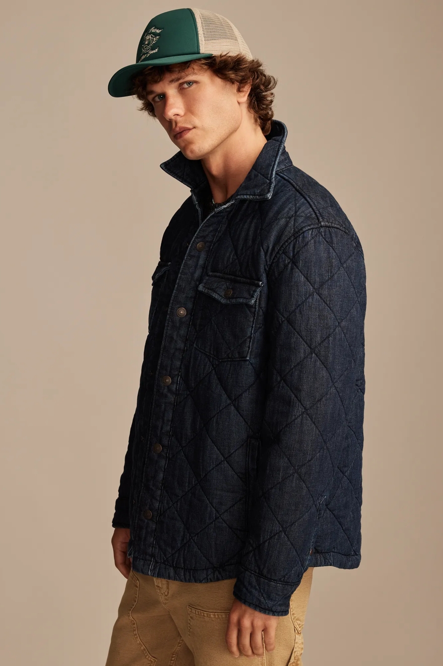 COLE HAUSER FALL LEGEND QUILTED SHIRT JACKET, image 3