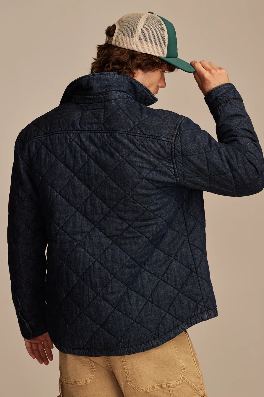 COLE HAUSER FALL LEGEND QUILTED SHIRT JACKET, image 4