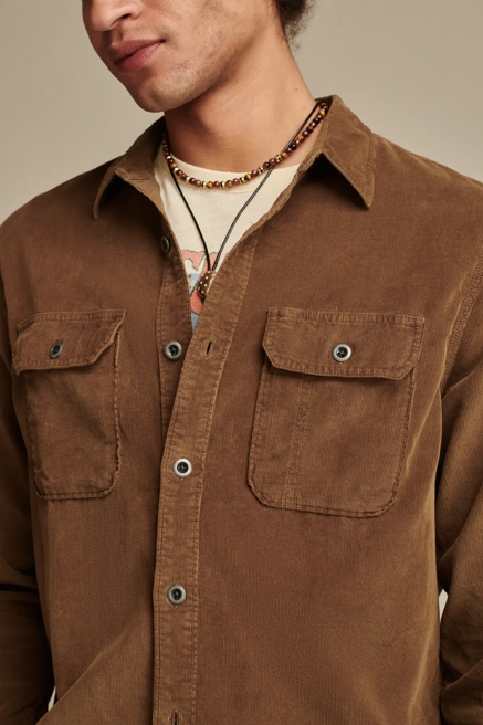 COLE HAUSER CORDUROY UTILITY SHIRT, image 4