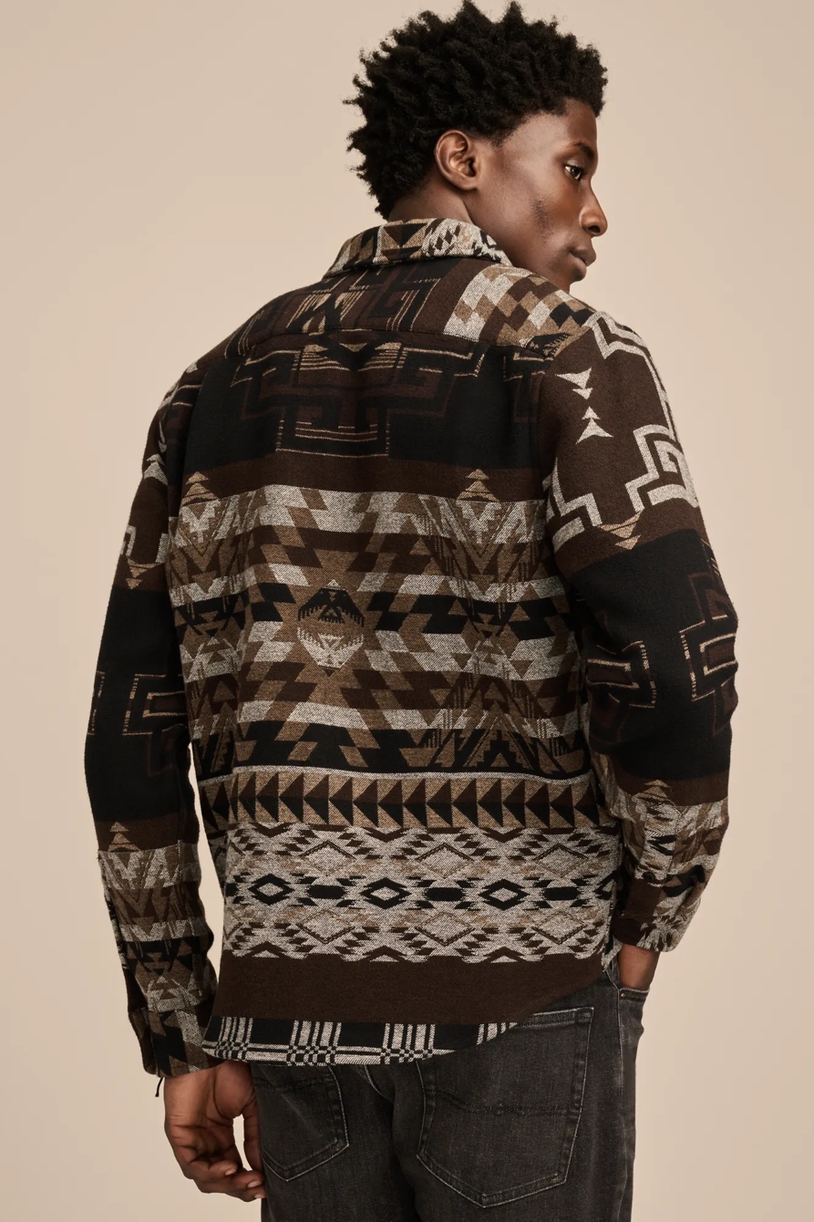 JACQUARD HUMBOLDT LONG SLEEVE OVERSHIRT, image 5