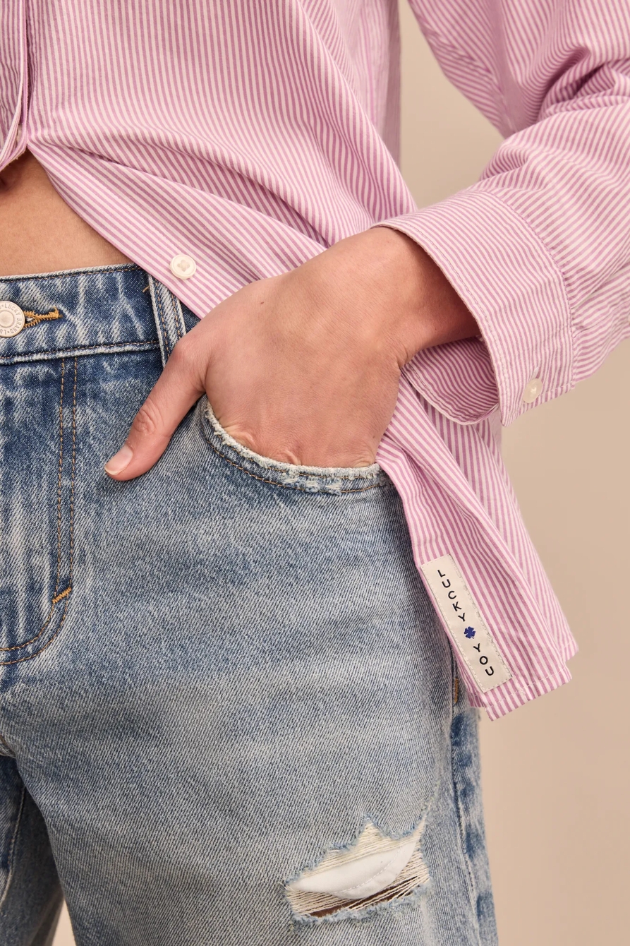 Oversized Button Back Top, image 4