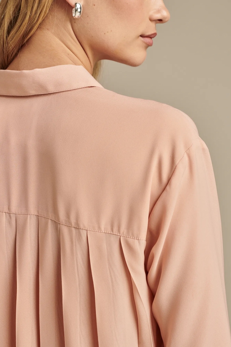 Pleated Back Button Down, image 4