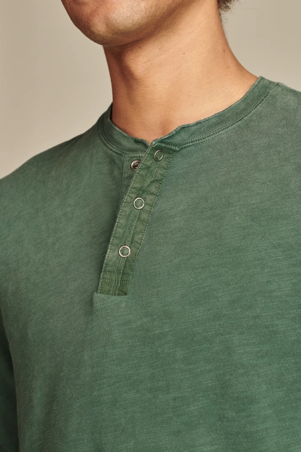 WEEKEND SLUB JERSEY LONG SLEEVE HENLEY, image 2