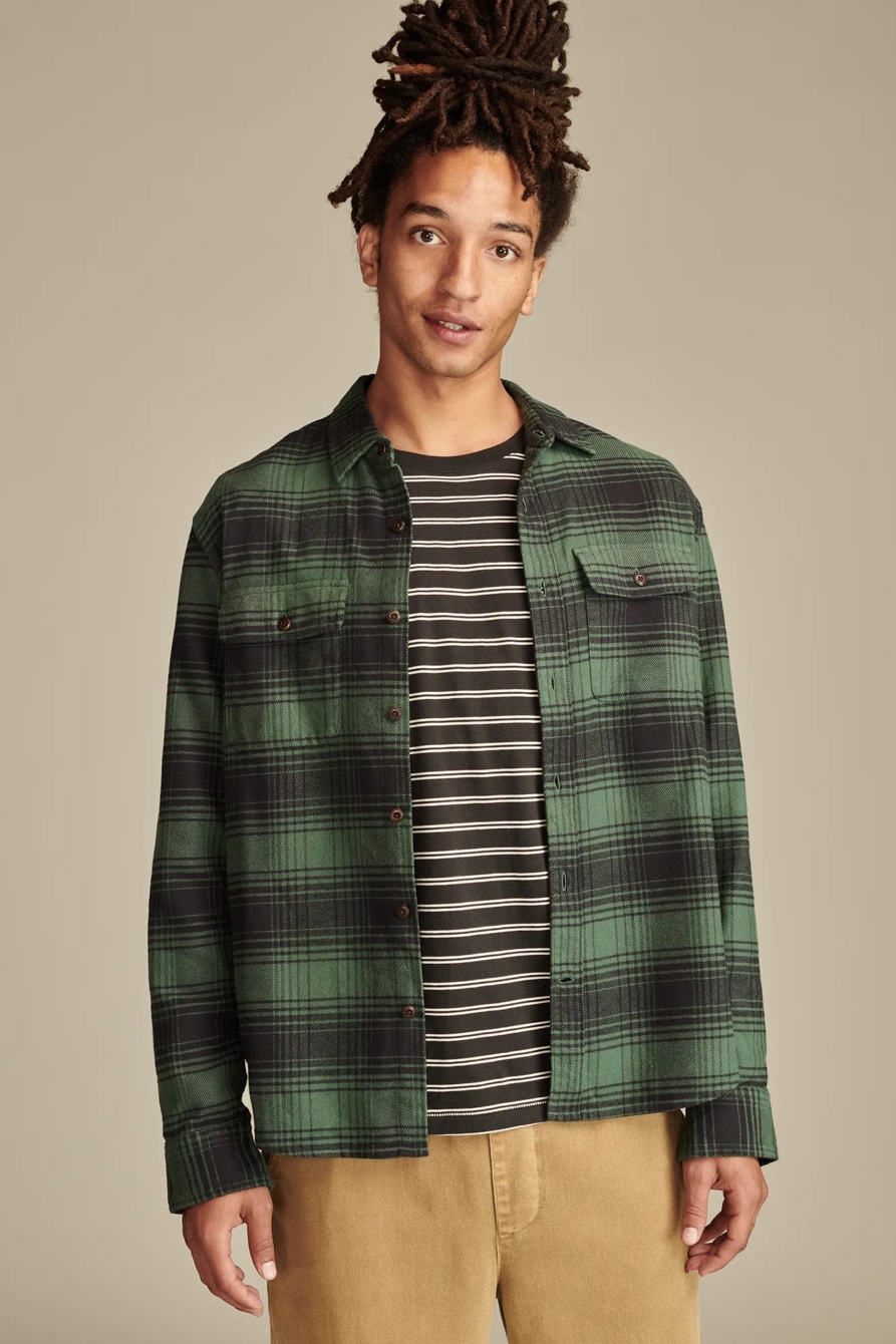 PLAID CLOUD SOFT FLANNEL SHIRT, image 2