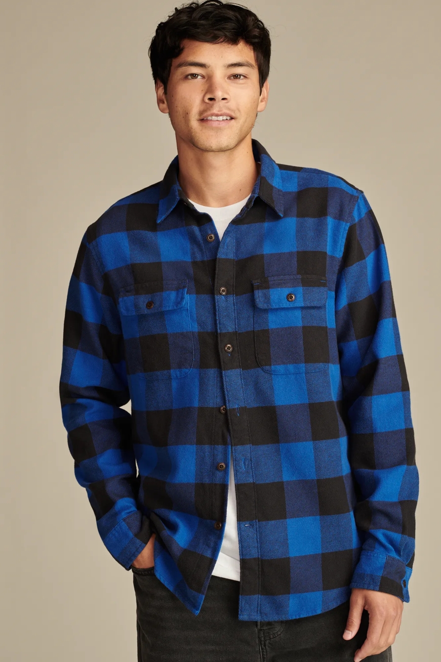 PLAID CLOUD SOFT FLANNEL SHIRT, image 1