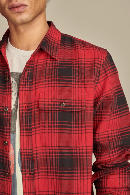 PLAID CLOUD SOFT FLANNEL SHIRT, image 3