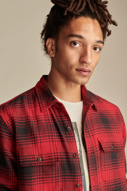 PLAID CLOUD SOFT FLANNEL SHIRT, image 4