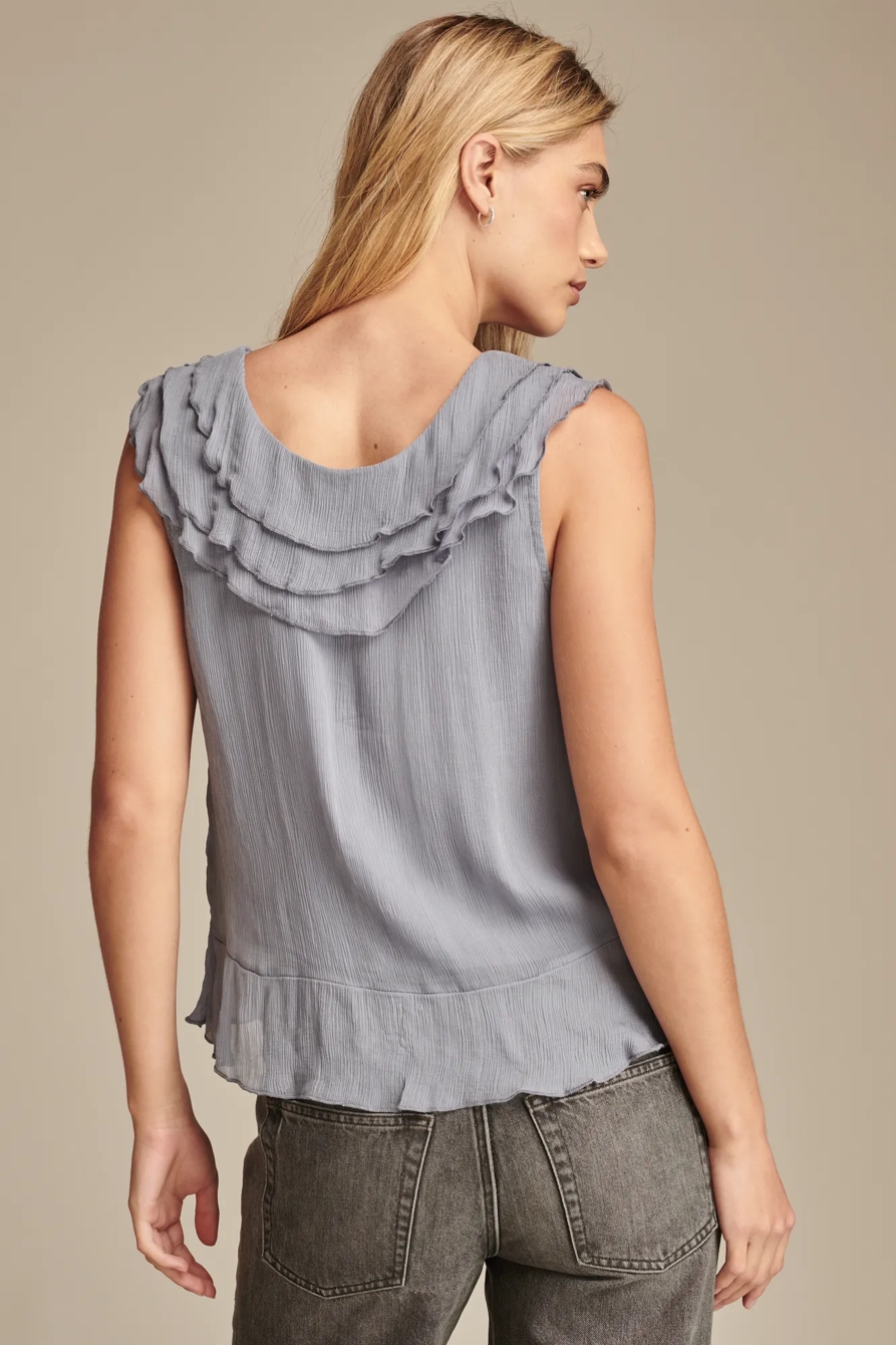 Triple Ruffle Tank, image 4