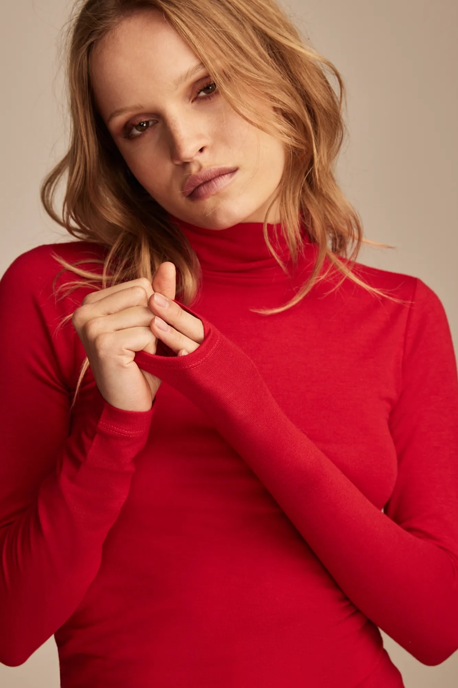 TURTLE NECK LAYERING TOP, image 5