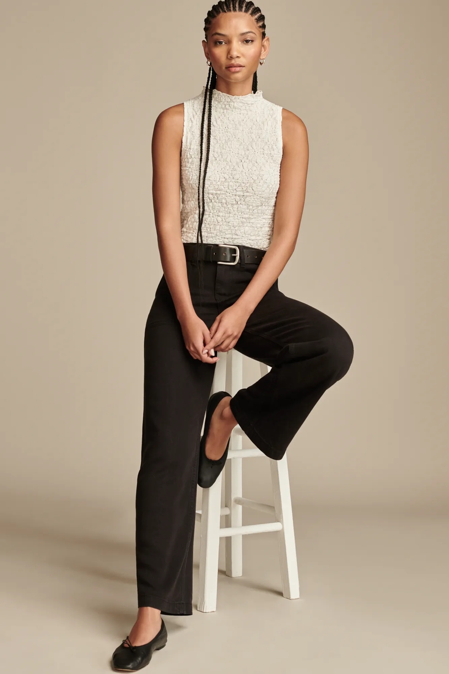 Textured Lace Tank Top, image 5