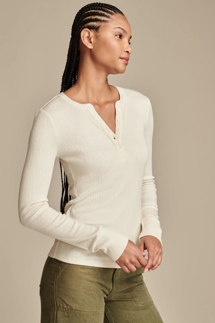Ribbed Henley, image 4