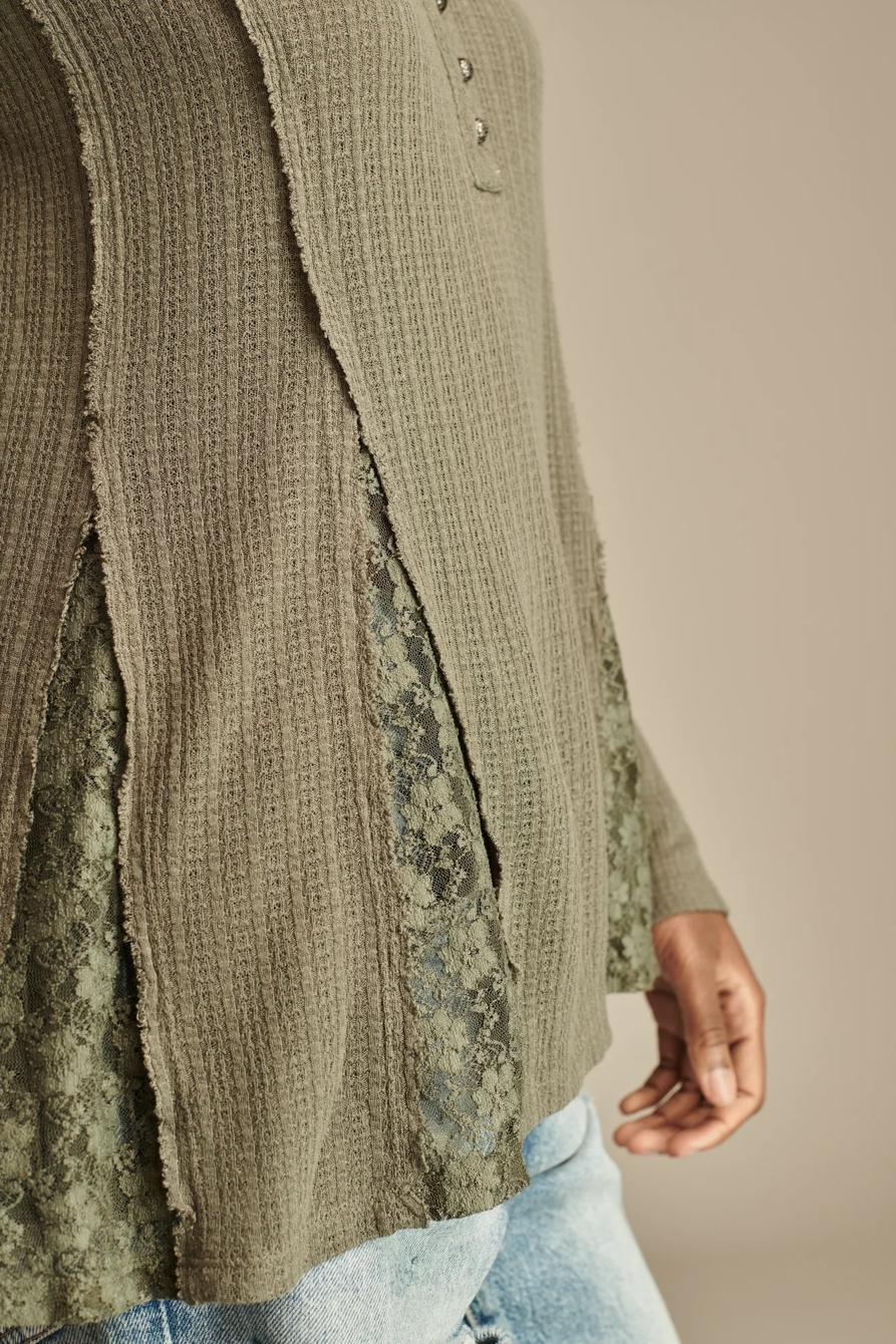 LACE GODET SWING HENLEY, image 2