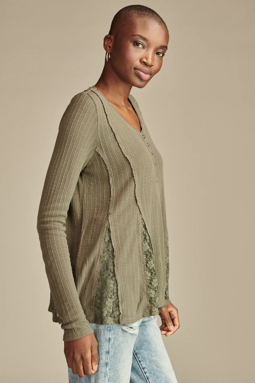 LACE GODET SWING HENLEY, image 3