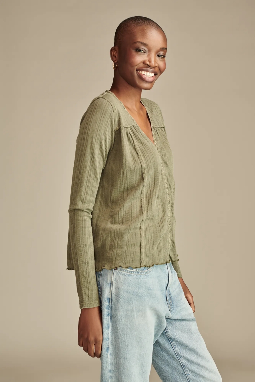 LADDER TRIM LONG SLEEVE TUNIC, image 4
