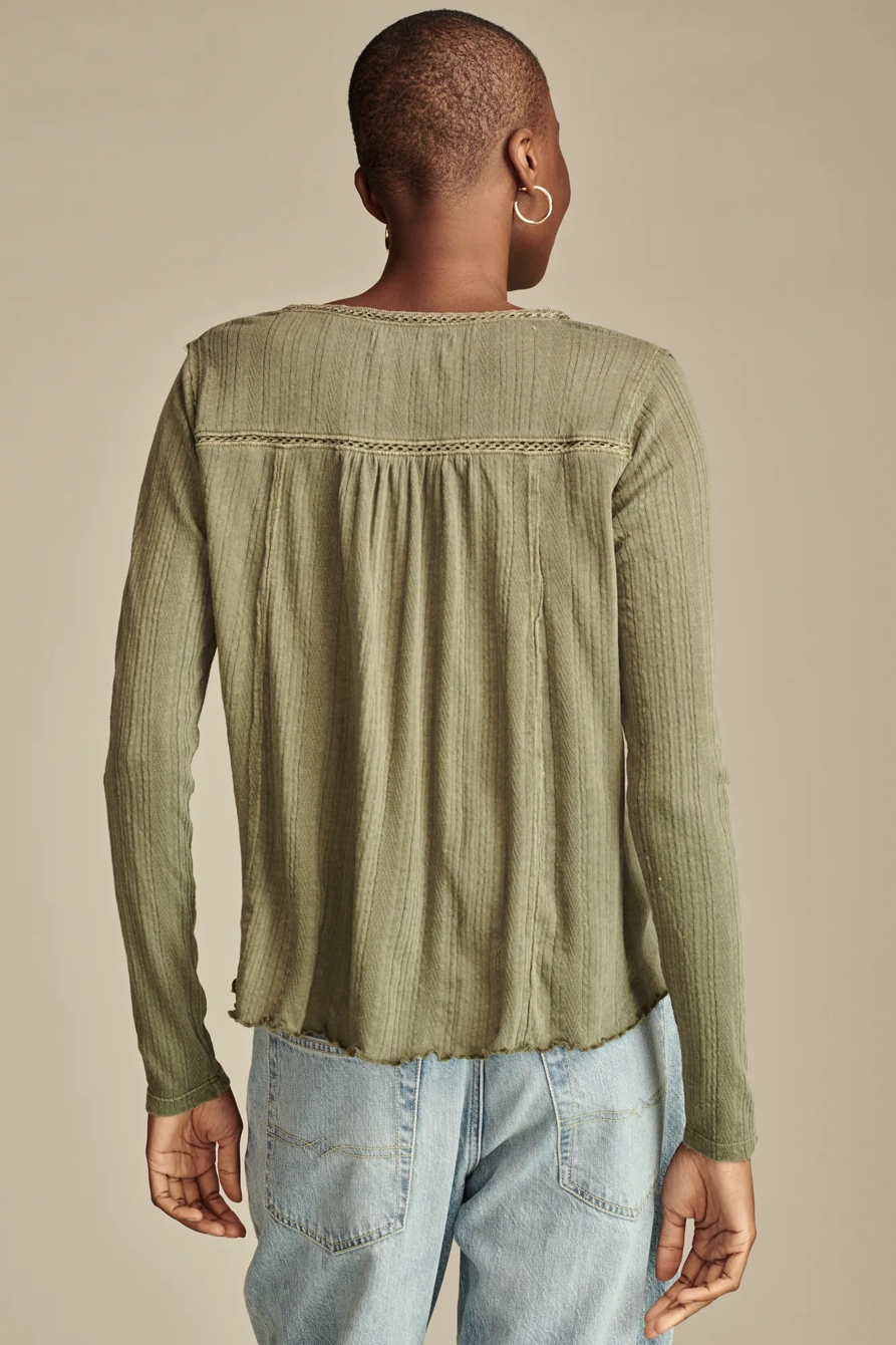LADDER TRIM LONG SLEEVE TUNIC, image 5