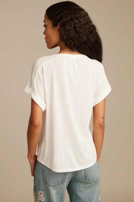 SANDWASH BUTTON FRONT TOP, image 3