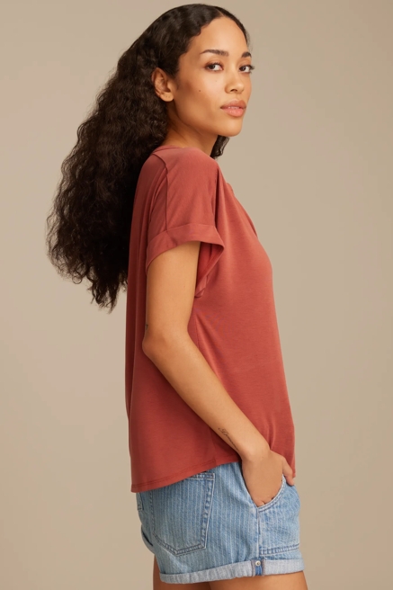 SANDWASH BUTTON FRONT TOP, image 4