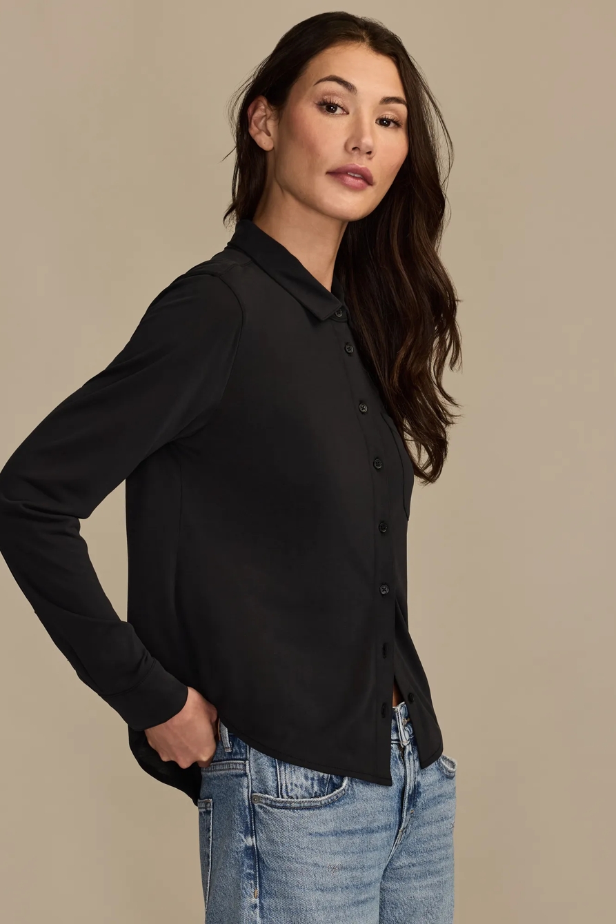 SANDWASH LONG SLEEVE BUTTON FRONT, image 4
