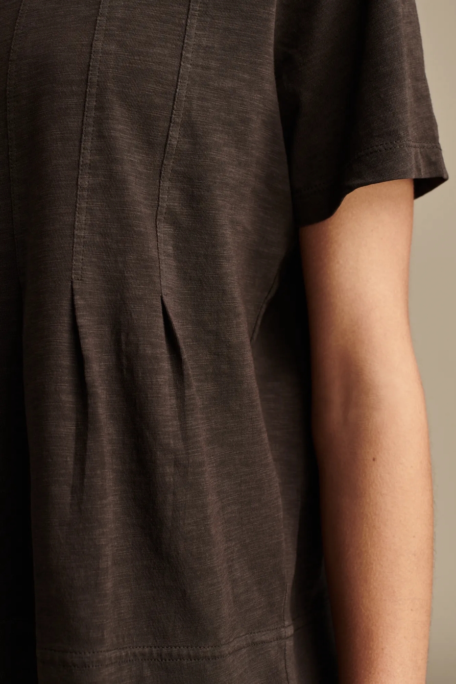 EASY FIT PLEATED TEE, image 3
