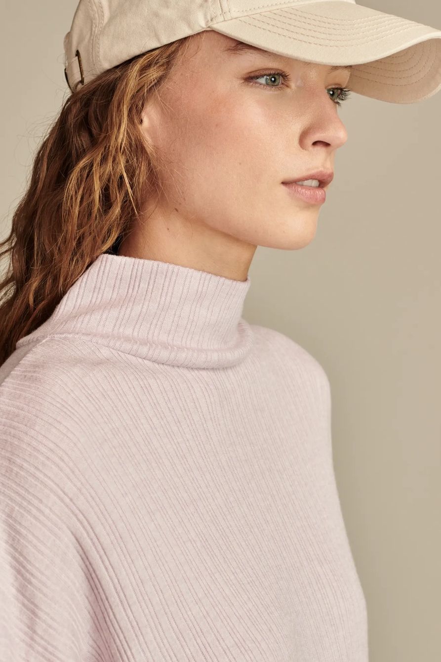 Cloud Rib Mock Neck Top, image 2