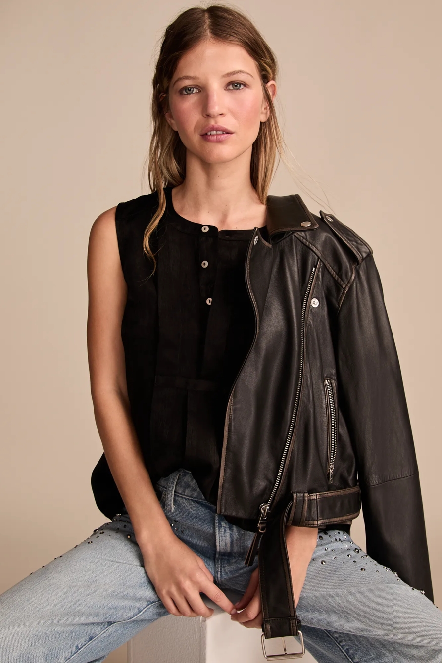 PLEATED TUNIC TANK, image 2