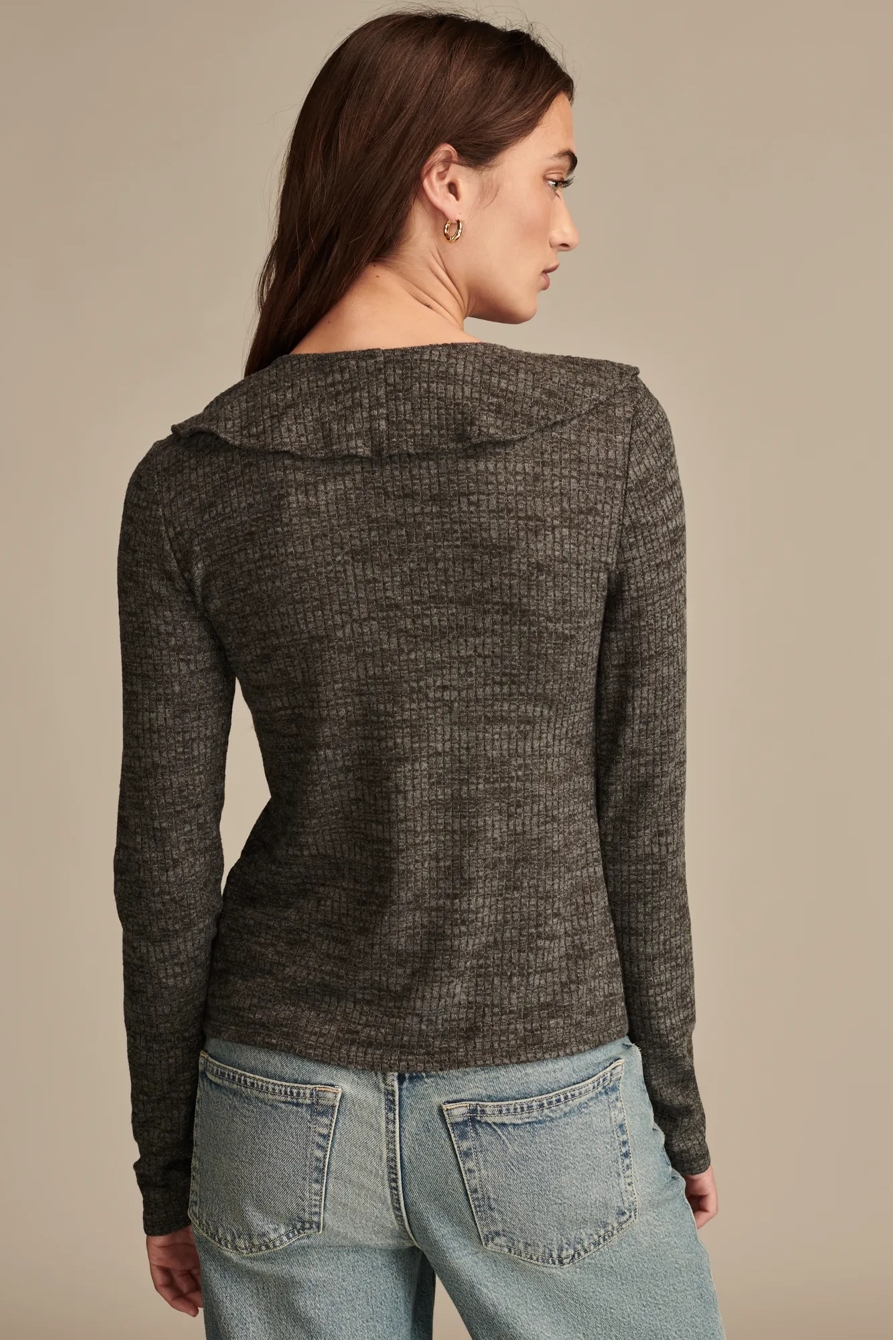 Cloud Soft Ruffle Long sleeve Top, image 4