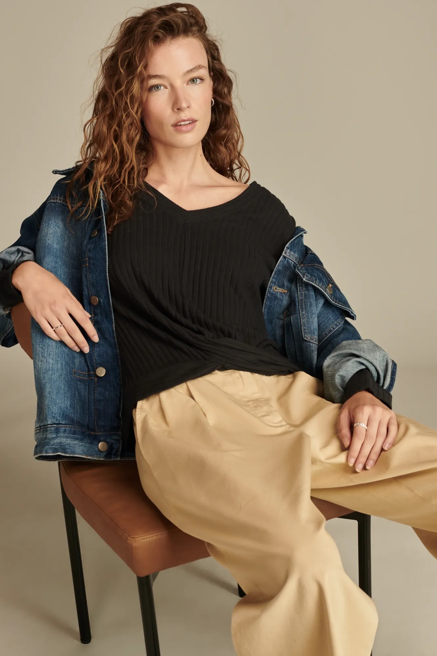 Cloud Twist Front Top, image 5
