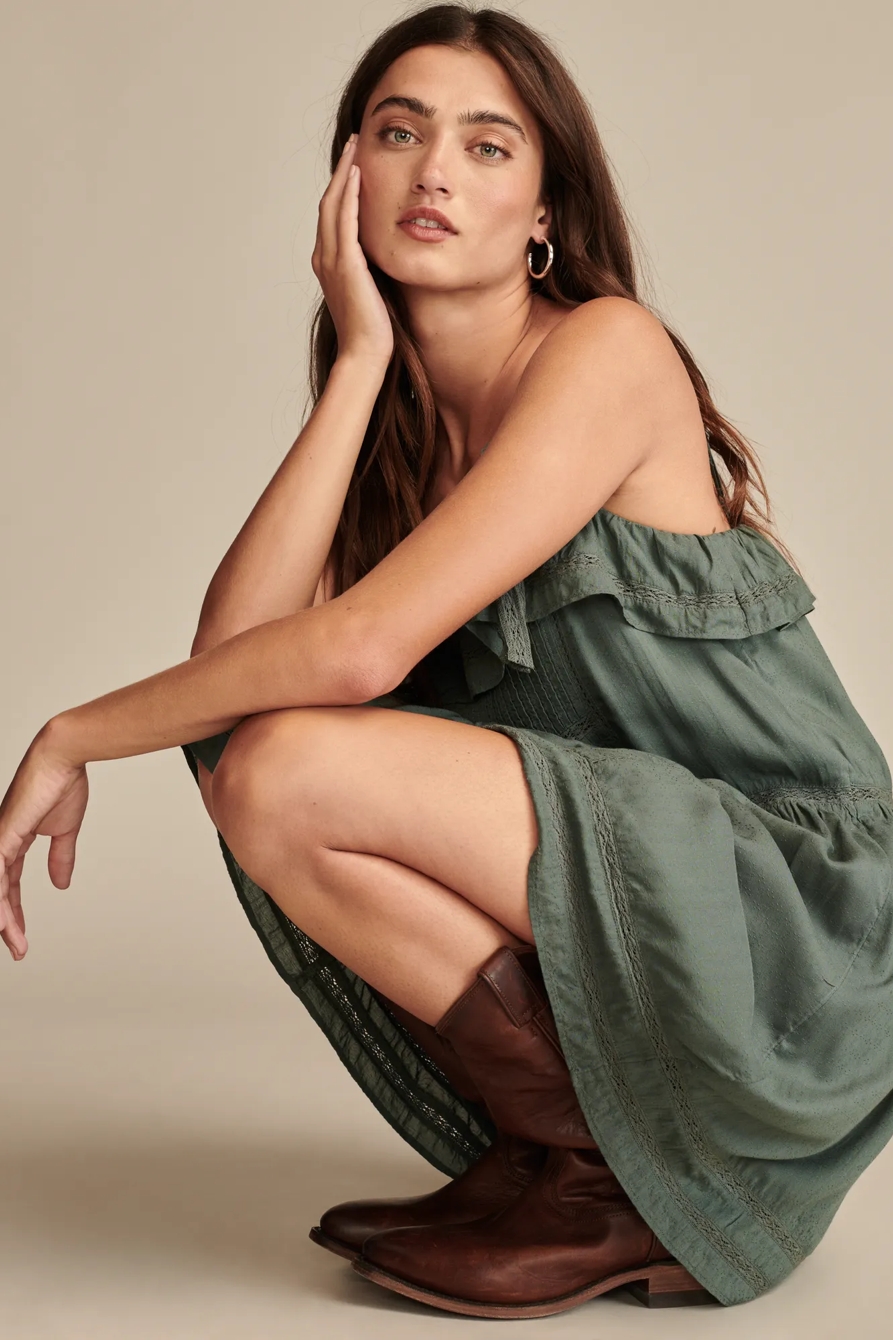 LACE MINI DRESS, image 2