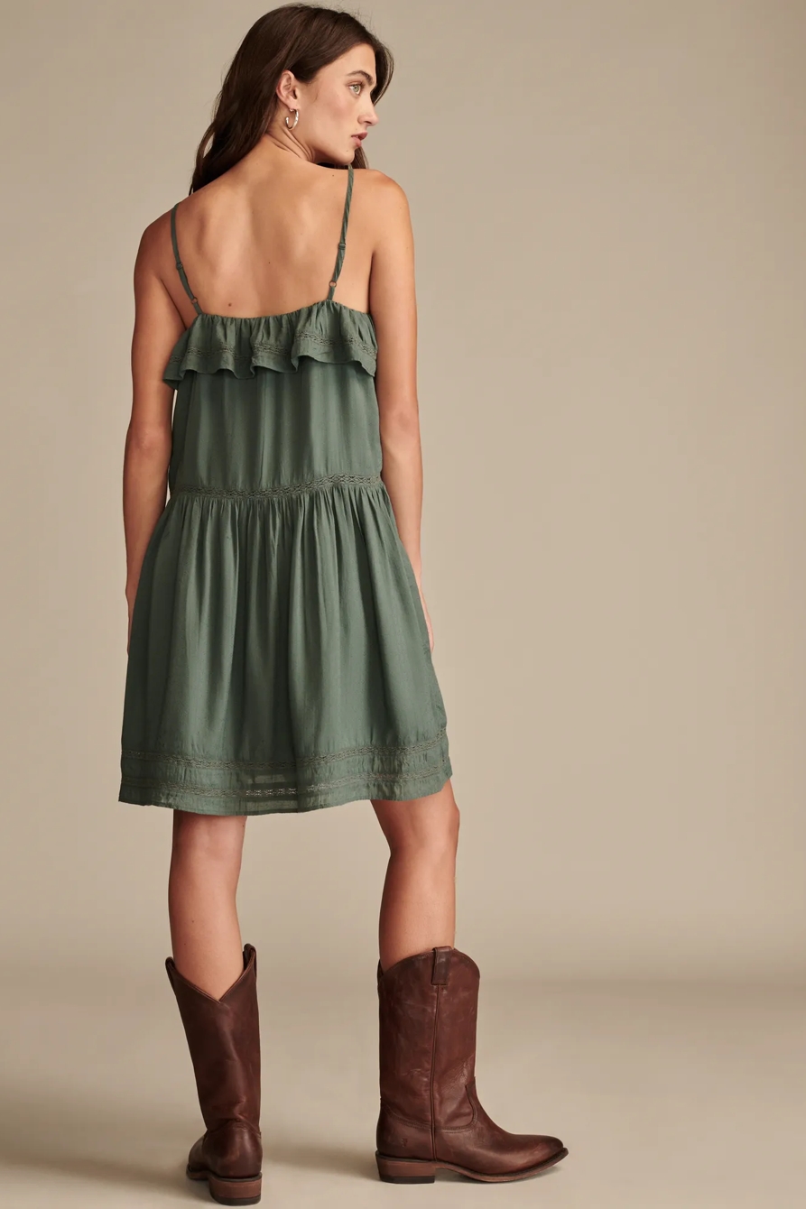 LACE MINI DRESS, image 4