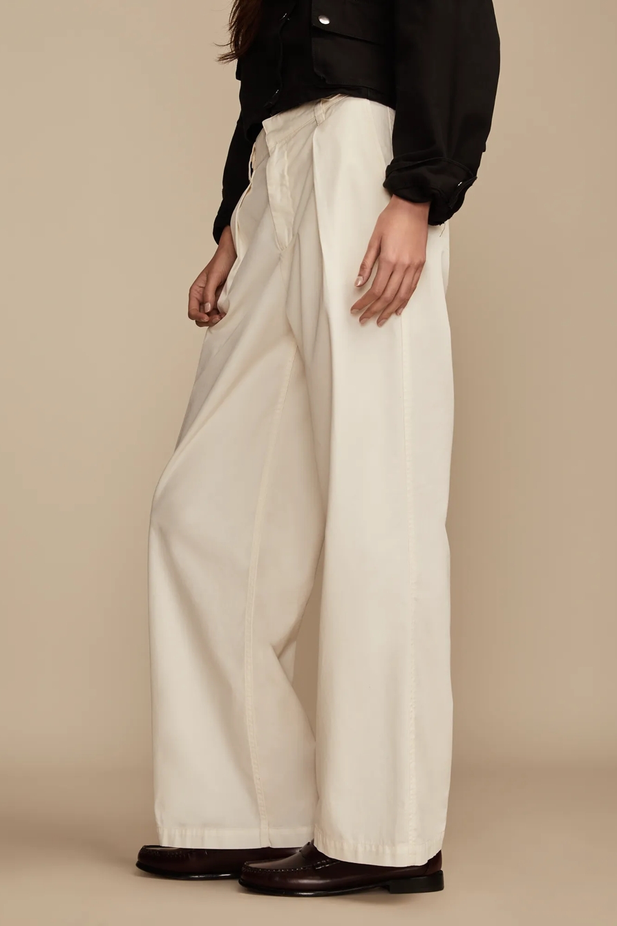 WIDE LEG PLEATED TROUSER, image 2