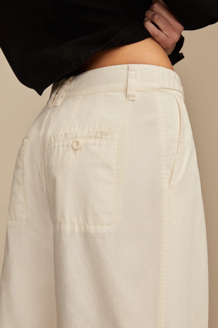 WIDE LEG PLEATED TROUSER, image 4