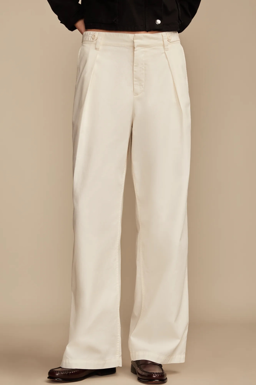 WIDE LEG PLEATED TROUSER, image 5