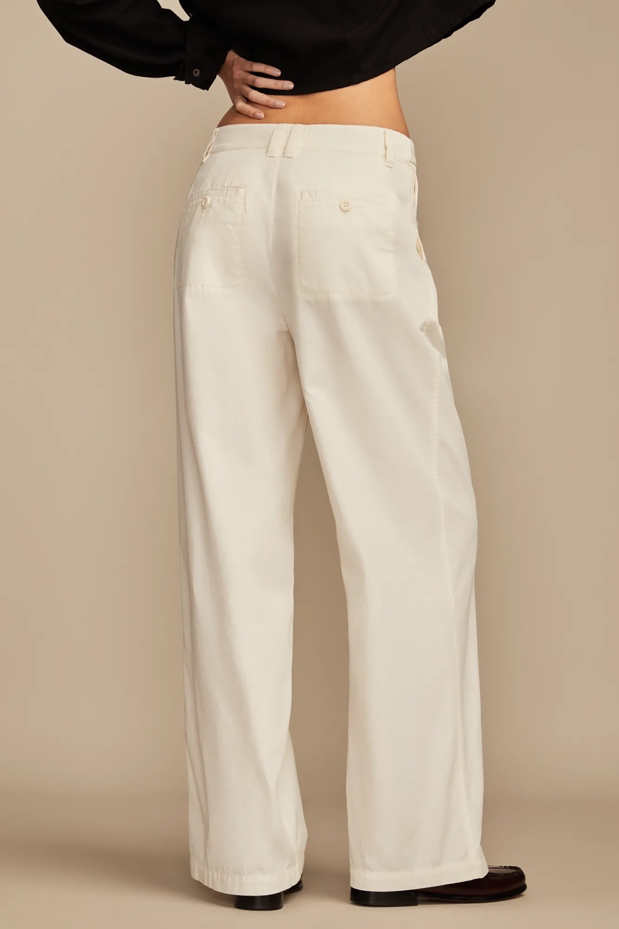 WIDE LEG PLEATED TROUSER, image 6