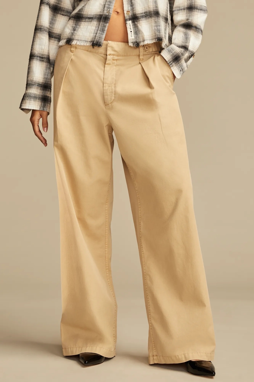WIDE LEG PLEATED TROUSER, image 2