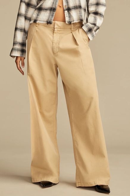 WIDE LEG PLEATED TROUSER, image 2