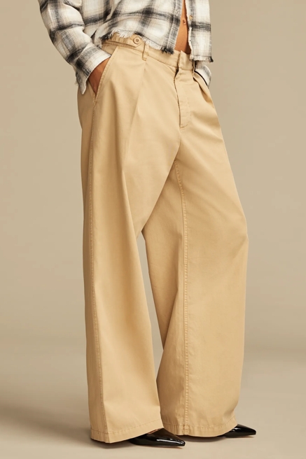 WIDE LEG PLEATED TROUSER, image 3