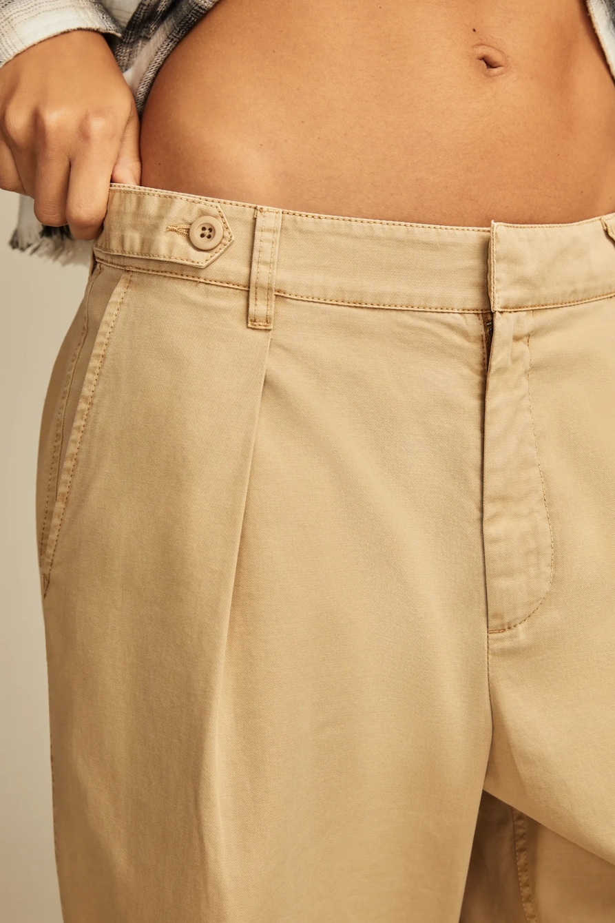 WIDE LEG PLEATED TROUSER, image 5