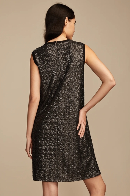SEQUIN SHIFT MINI DRESS, image 4