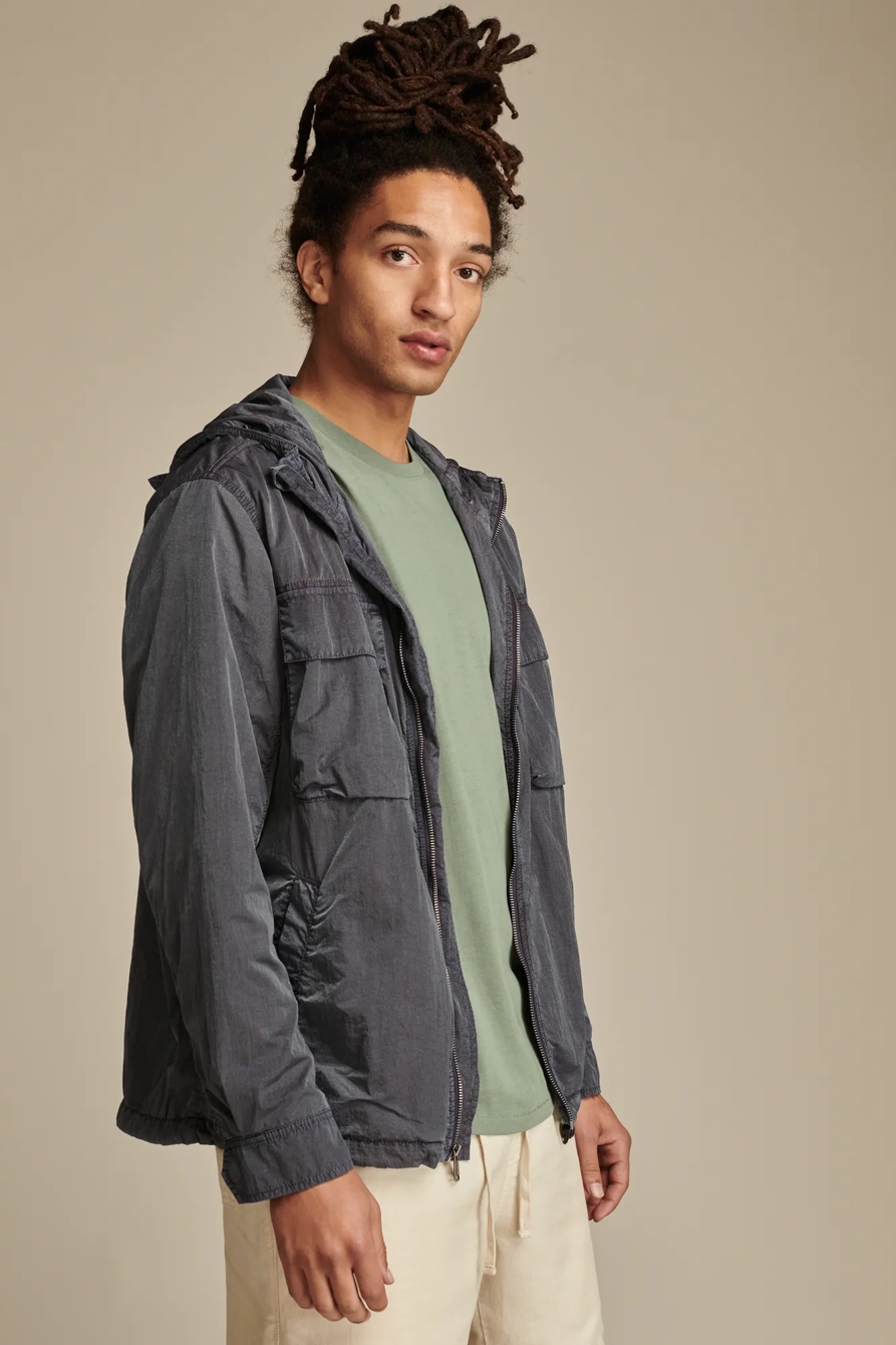 GARMENT DYED NYLON JACKET, image 3