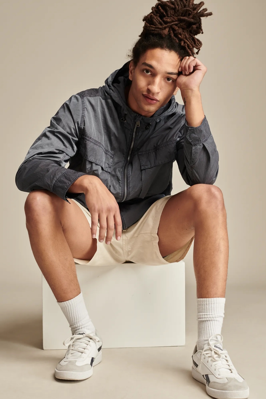 GARMENT DYED NYLON JACKET, image 5