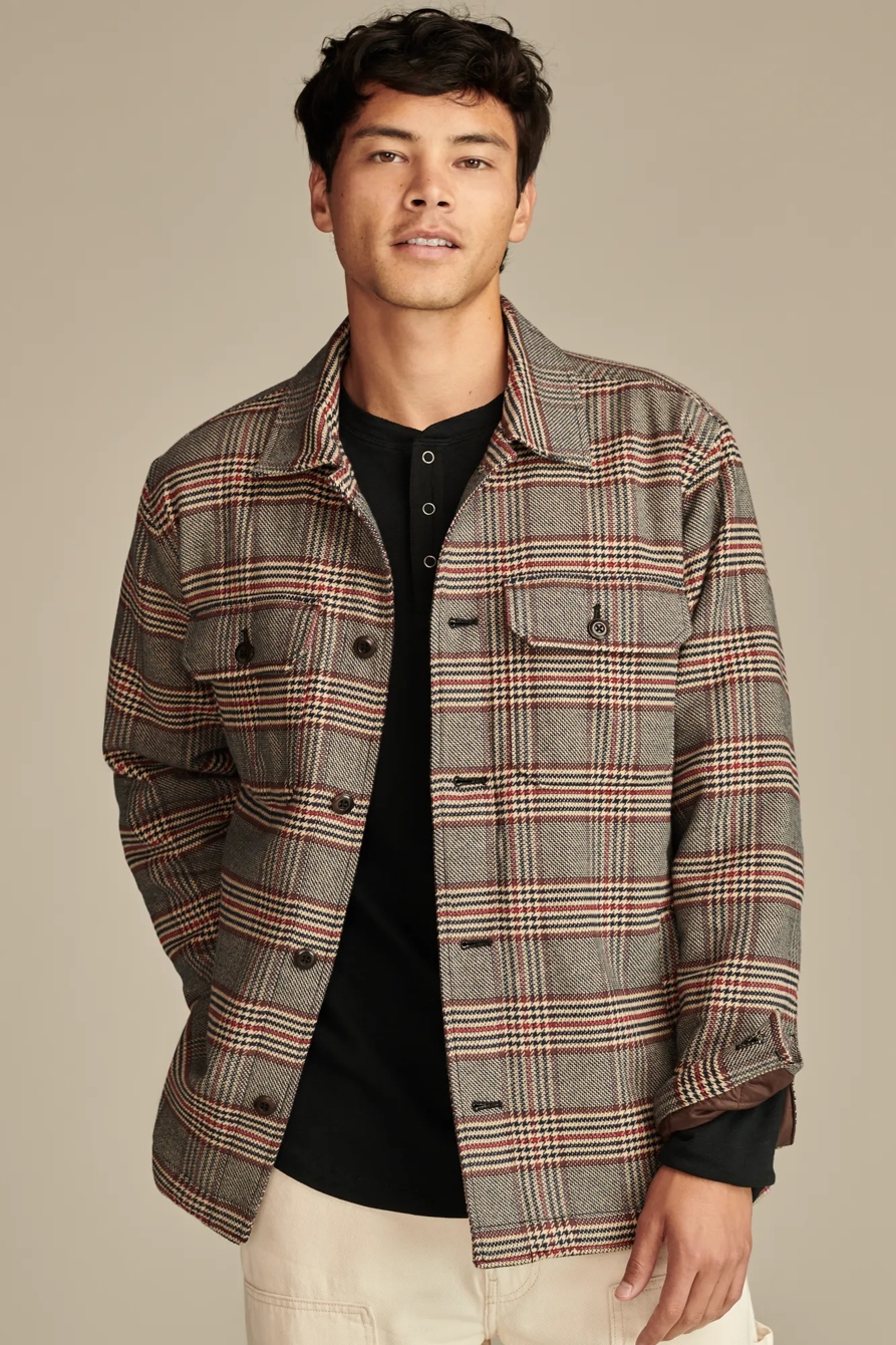 PLAID SHIRT JACKET, image 2