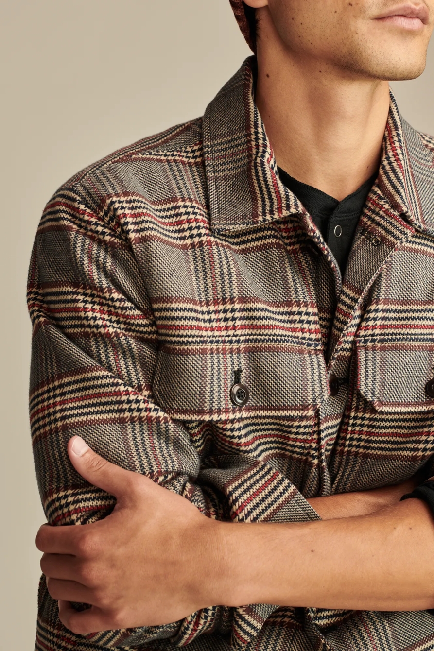 PLAID SHIRT JACKET, image 3