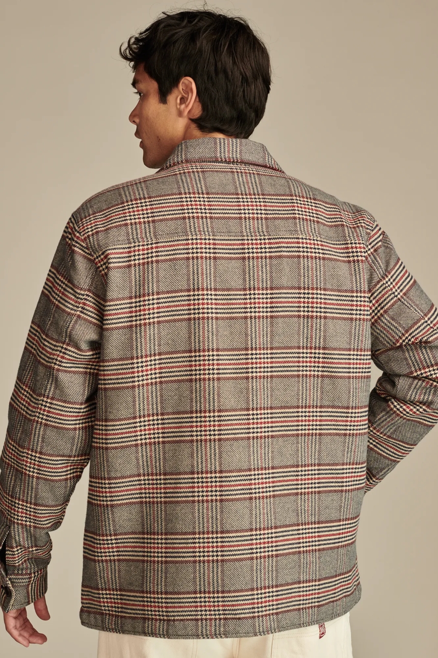 PLAID SHIRT JACKET, image 5