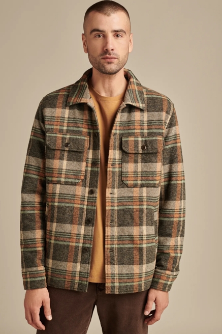 PLAID SHIRT JACKET, image 1
