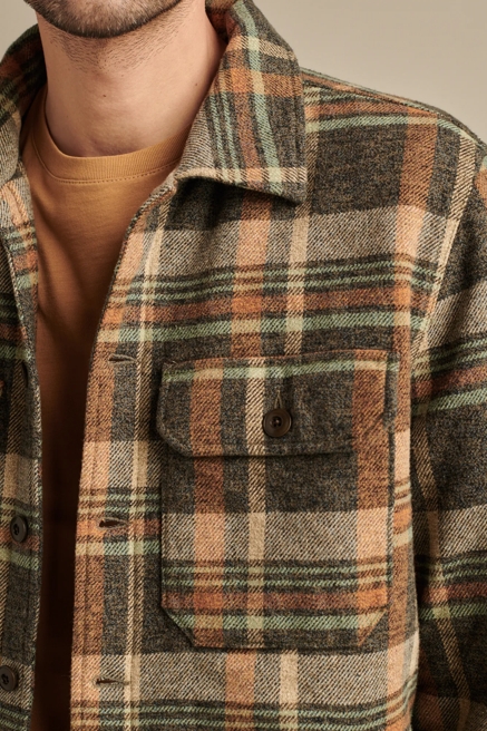 PLAID SHIRT JACKET, image 2