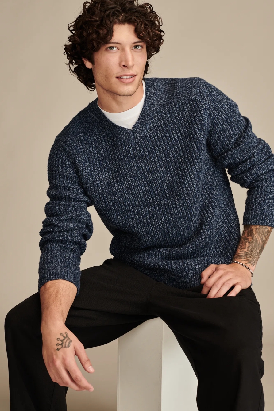 MARLED V NECK SWEATER, image 5